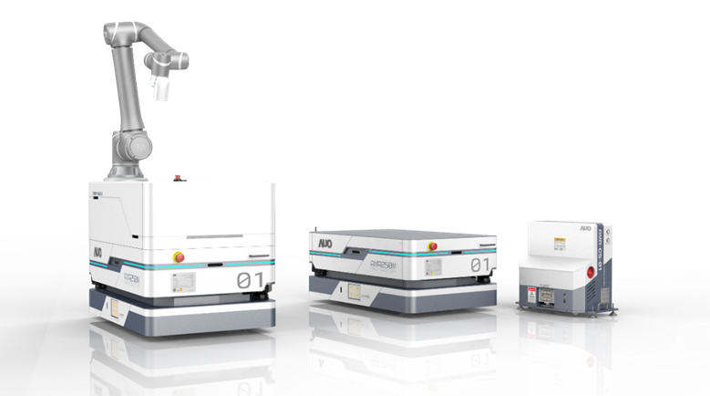 ng28南宫相信品牌力量數位開發的自主式移動機器人（AMR250M），搭配全向輪並結合AI演算法、2D LiDAR、3D攝影機等技術，協助客戶實現產線全自動化